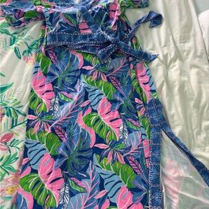 Lilly Pulitzer Tropical Print Dress